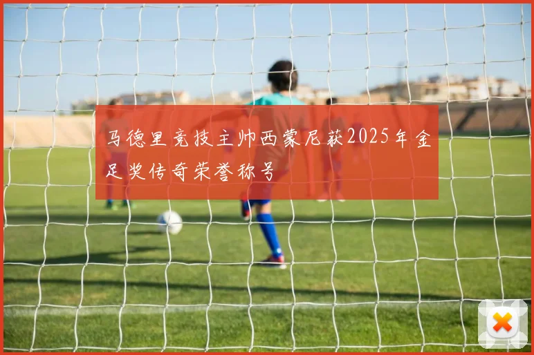 马德里竞技主帅西蒙尼获2025年金足奖传奇荣誉称号